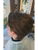 ヴァンカウンシル 津店(VAN COUNCIL) スーツ短髪アップバングメンズショート