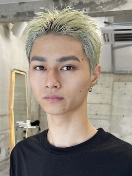 サイン 渋谷(SIGN) メンズパーマメンズカットスパイラルツイスト短髪