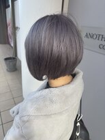 アナザーワールドココン(ANOTHER WORLD cocon)&nbsp;ボブ☆シルバー☆ホワイトピンク