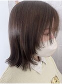 透明感♪髪質改善カラーウルフショートボブ小顔艶感