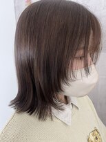 ビスポーク(BESPOKE)&nbsp;透明感♪髪質改善カラーウルフショートボブ小顔艶感