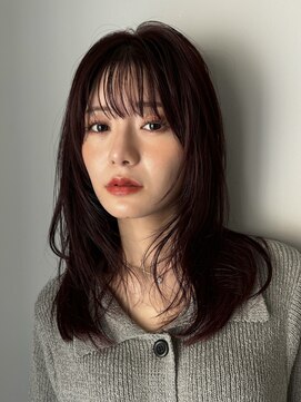 キートスバイガーランド (Kiitos by Garland) フェイスレイヤー/ダークレッド