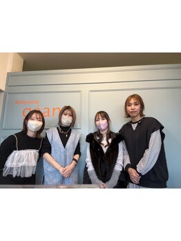 【女性スタイリスト多数在籍】女性目線の提案と、女性ならではの細やかな気配りで、相談のしやすさが◎