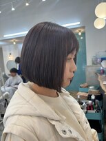 ロミー 本厚木(ROMMY.)&nbsp;ぷつっと可愛いミニボブ×グレージュカラー