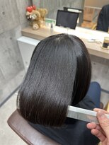 アリアバイエクラート 新宿南口店(ARiA by ECLART)&nbsp;ツヤボブ[髪質改善][縮毛矯正]