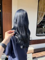 チャプター 問屋町(chapter)&nbsp;ケアブリーチダブルカラーネイビーブルーラベンダーカラー韓国