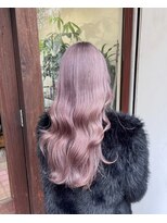 アン(Hair make un)&nbsp;ピンクラベンダー