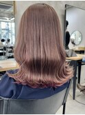 ハイライトカラー/くびれヘア/レイヤーボブ[静岡/ダブルカラー]