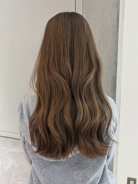 ヨーク(YOKE) 【YOKE】ミルクティーベージュブリーチニュアンスカラー