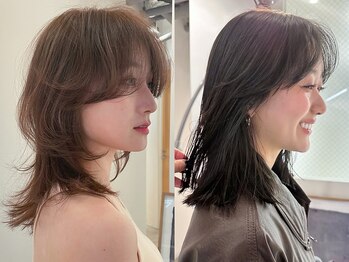 ナヌーク ダイカンヤマ(nanuk daikanyama)の写真/髪/顔周りレイヤー/毛先のラインまで、1人1人に似合わせる美シルエットが◎前髪・後れ毛パーマもオススメ