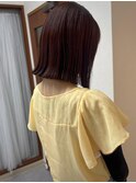 結べる長さのボブ/肩上ボブ/切りっぱなしボブ