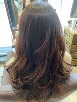 ビーチェ 小岩(Bice)&nbsp;女性らしさを溢れる◎ウェーブロング/ブラウン/秋カラー