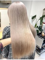 トト 船橋店(toto.)&nbsp;◇ホワイトミルクティー/ブリーチダブルカラー/髪質改善/船橋