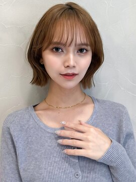 アグノス 青山(Agnos) 韓国ボブ/切りっぱなしボブ/レイヤーボブ/外ハネボブ/くびれボブ