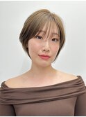 【寺本】小顔顔周り似合わせ耳かけショート