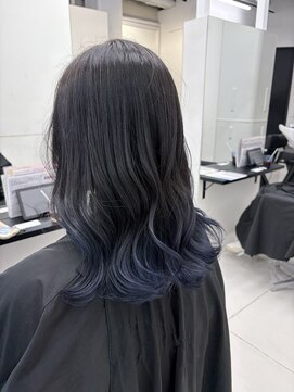 アライブ ハラジュク(ALIVE harajuku) ブリーチインナーバレイヤージュグラデーションカラー夕貴