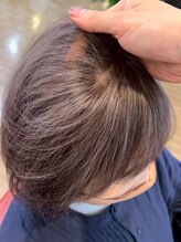 duFaBle 千葉　白髪ぼかし/ハイライト/ショートカット　【デュファブル】&nbsp;大人ガーリー/ダークアッシュ/ミディアムレイヤーカット[千葉]