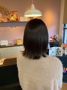 アヴァンス 北花田店(AVANCE) 【#レイヤーミディ】×暗めバイオレット