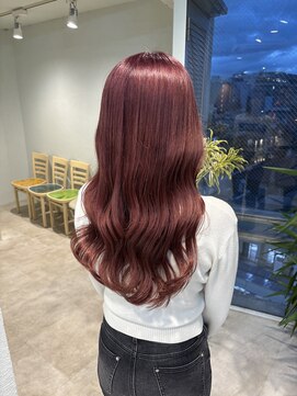 コード 四条河原町駅店(CHORD) ピンクブラウン/京都河原町/髪質改善/ブリーチ/ピンク