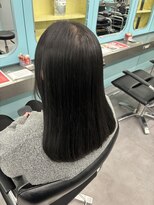 ノー バイ イオエ 西梅田(no. by ioe)&nbsp;ブリーチなしカラー/髪質改善/ミルクティーベージュ/小顔へア