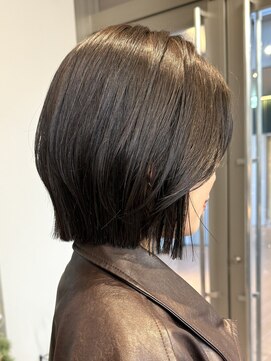 ノード(NODE) 栄外ハネナチュラル大人可愛いレイヤーボブ