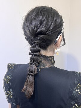 リリー シブヤ(Lilly shibuya) 【Lilly渋谷】#ヘアセット#ヘアアレンジ#編み込み#編み下ろし