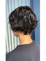 アイデザイン(I design)&nbsp;くせ毛風ショートパーマ