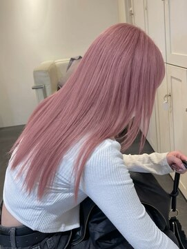 melt.tokyo【メルトトウキョウ】【4月中旬NEW OPEN(予定)】 インナーカラー/トリートメント/デザインカラー/ペールピンク