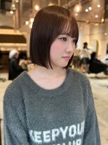 ロンドクレール 川崎(Lond clair)&nbsp;【北澤華】ブリーチなし/髪質改善/ピンクベージュ/前髪/川崎