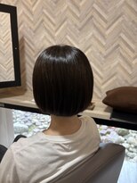 セッションパーゴ(SESSION PAGO) 柔らか縮毛矯正×大人艶ミニボブ