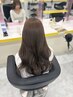 【miu指名限定クーポン】カット＋ワンカラー＋髪質改善トリートメント