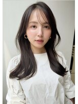 ケーツー エソラ池袋店(K-two)&nbsp;30代40代◎オトナのシースルーバング*ロングへア*顔周りレイヤー