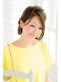 ボブでも出来る！編み込みアレンジでお出かけスタイル