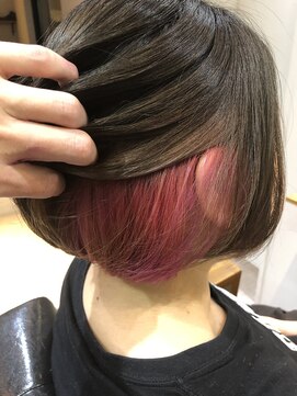 エラマ ヘアメゾン(elama hair maison) 【elama】3段インナーカラー