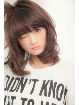 ロンプ(romp) くびれミディウルフ×イルミナカラー【romp恵比寿】【romp藤巻】