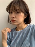 大人かわいい小顔エアリーロングボブ[名駅/名古屋駅前]