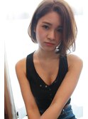 大人かわいいナチュラルボブ☆