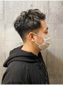 【amule hair】ルード系無造作パーマxハイライト/20代/30代/40代