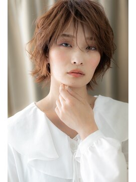 カバーヘア ブリス 上尾西口店(COVER HAIR bliss) 大人かわいいジェシカライツ美髪ボブウルフZ上尾20代30代40代