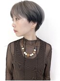 ハンサムマッシュショート×スモーキーセクションカラー◎30代