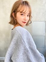 エース (ACE) ACE 横浜 くびれボブ×シルクベージュ