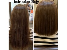 ハジー(Hajy)の雰囲気（艶髪、まとまる髮には髪質改善、酸熱トリーメントなど多彩に施術）
