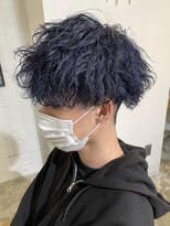 グリーン 高田馬場(green)&nbsp;ネイビー×無造作ツイストスパイラル