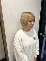 ヘアスペースブルーム エボリューション 庄内店(HAIR SPACE BLOOM evolution) 【庄内／ショートヘア】ハイトーンカラー