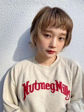 ブラン(Le BLANC) 【下地　由美】ボブウルフ