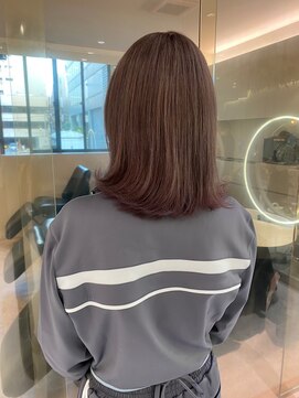 メゾンマイル 恵比寿(maison mile) ハッシュカット/似合わせカット/レッドブラウン[恵比寿駅]