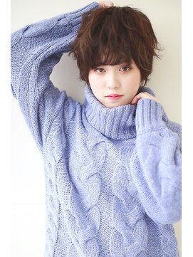 ラフィスヘアー シーマ 静岡店(La fith hair cima) 【La fith】 マッシュショートスタイル