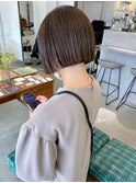 ブリーチしないミルクティーカラー★