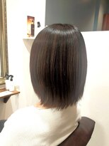 ヘアー グリーン(hair green) 30代40代50代/切りっぱなしボブ/大人ボブ/月1髪質改善
