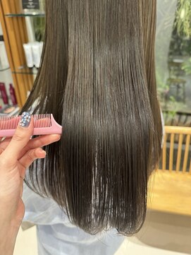 オーダー(OORDER) *olive graige × 髪質改善*